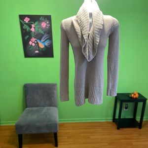 Beige Long Sleeve & Neck Sweater
Cafebrand - Casual Luxury 
Size: Small